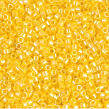Miyuki delica Beads 11/0 - Opaque canary luster DB-1562